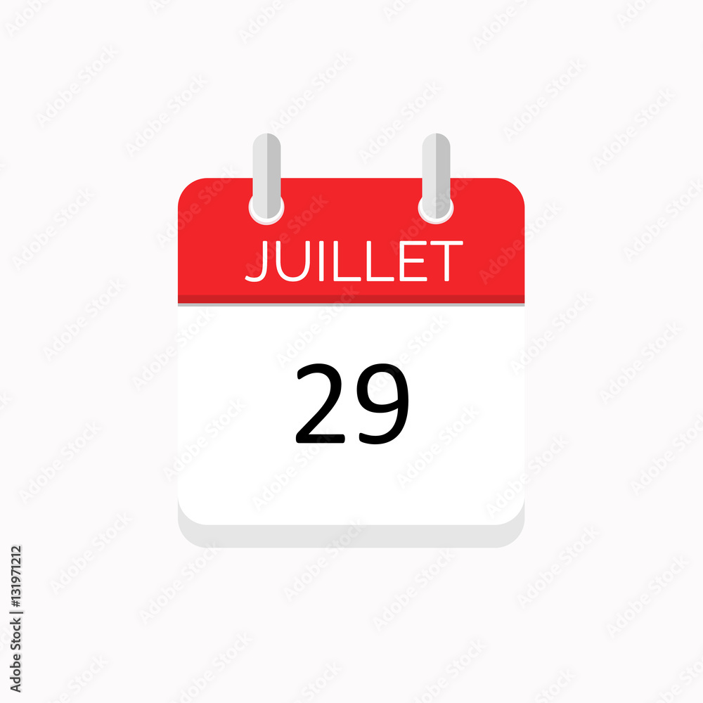 icone rouge à spirale calendrier