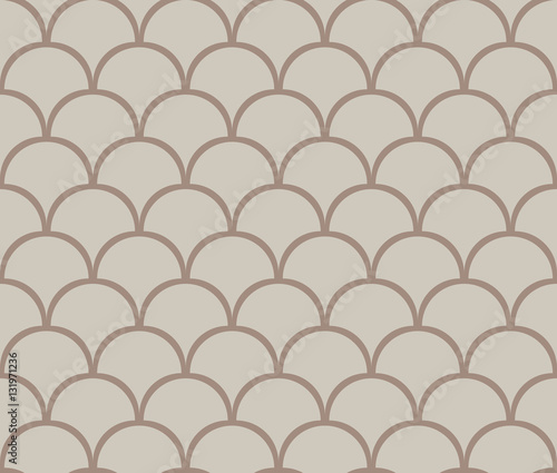 Vector seamless background with fish scales. Natural abstract pattern.