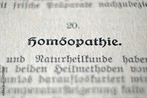 Homöopathie