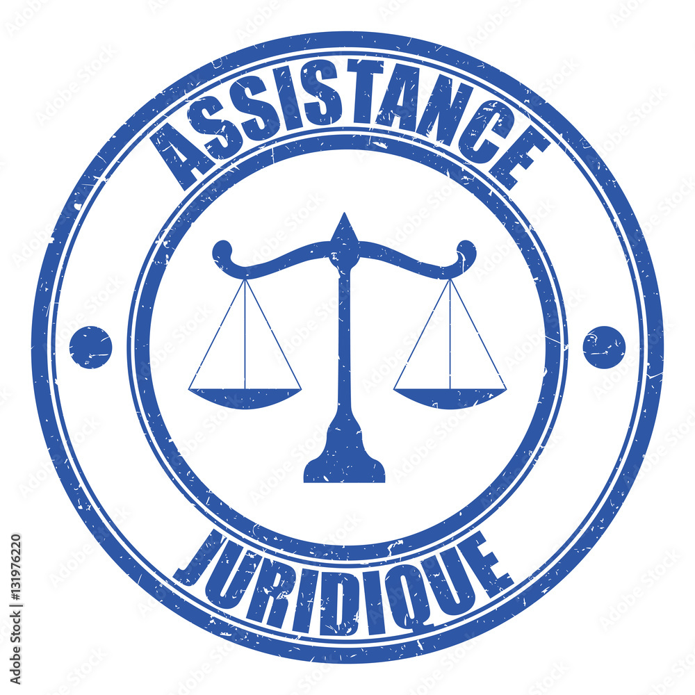 Logo assistance juridique. Logo assistance juridique.