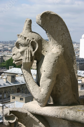 Gargoyle, Notre Dame, Paris