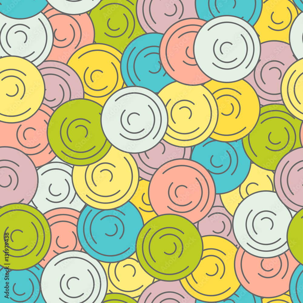 abstract seamless background with circles abstract seamless background with circles