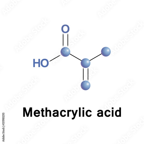 Methacrylic acid is produced industrially as a precursor to its esters, methyl methacrylate and polymethyl methacrylate. The methacrylates use in the manufacture of polymers. photo