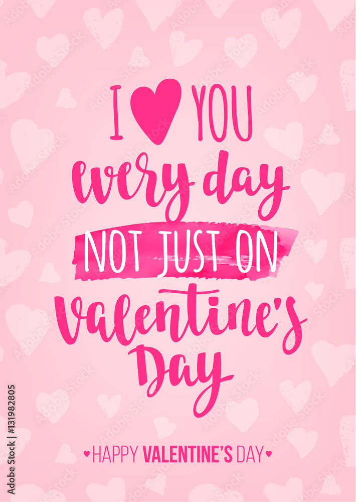Valentine's day quote.