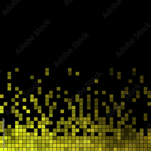 abstract vector square pixel mosaic background