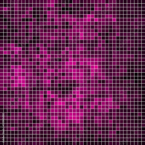 abstract vector square pixel mosaic background