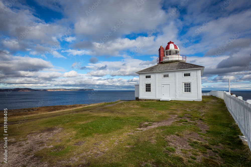 Cape Spear Lighthouse overlooking the Atlantic Ocean