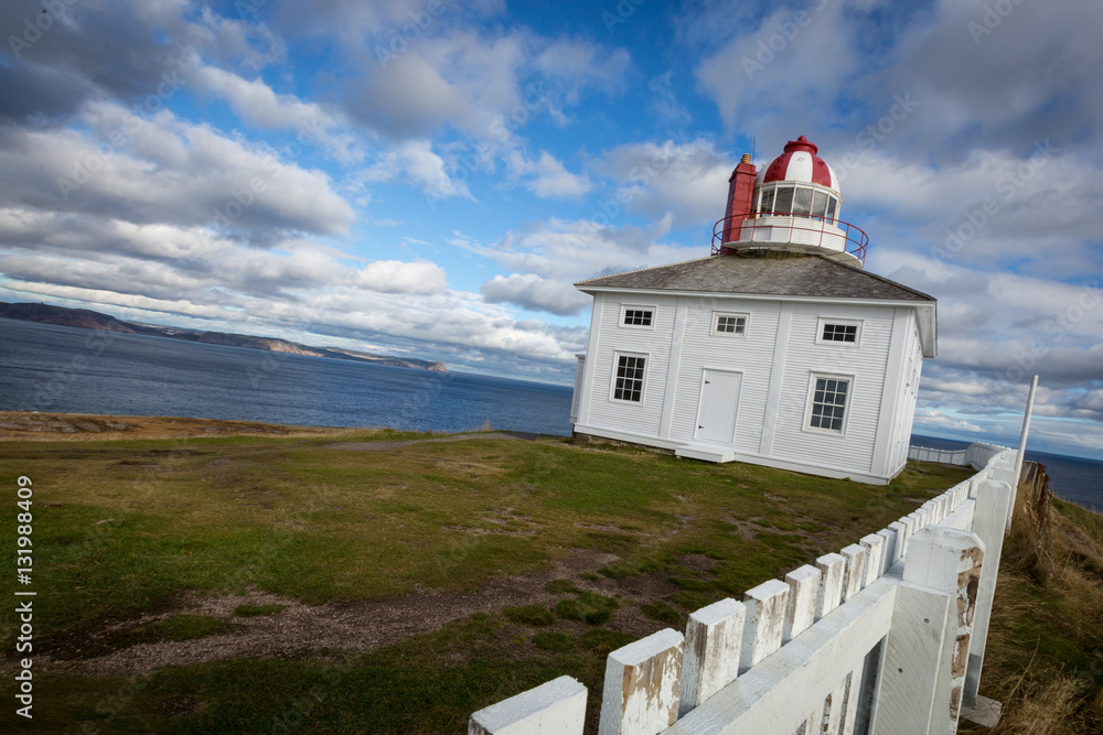 Cape Spear Lighthouse overlooking the Atlantic Ocean Cape Spear Lighthouse overlooking the Atlantic Ocean