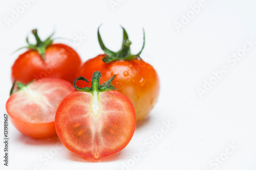 Slice of Cherry tomatoes