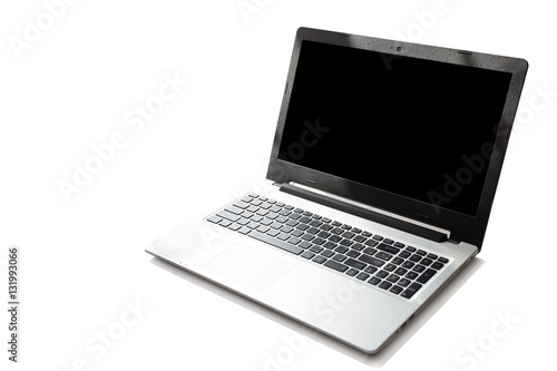 Computer (Laptop) on white background © photonewman