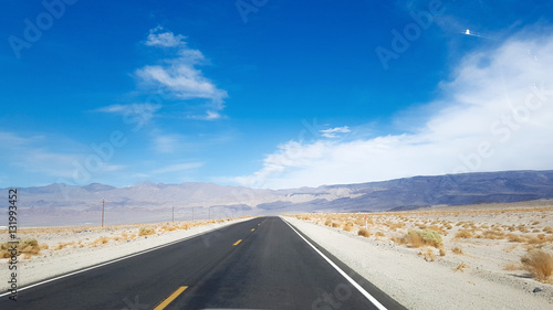 Death valley road