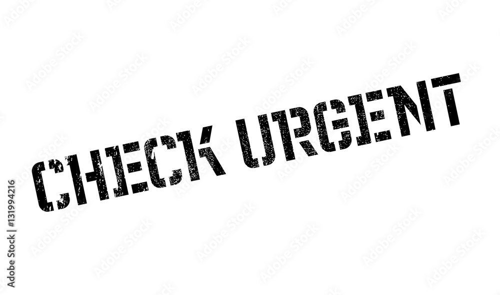 Check Urgent rubber stamp. Grunge design with dust scratches. Effects can be easily removed for a clean, crisp look. Color is easily changed. Check Urgent rubber stamp. Grunge design with dust scratches. Effects can be easily removed for a clean, crisp look. Color is easily changed.