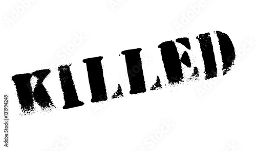 Killed rubber stamp