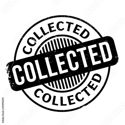 Collected rubber stamp. Grunge design with dust scratches. Effects can be easily removed for a clean, crisp look. Color is easily changed.