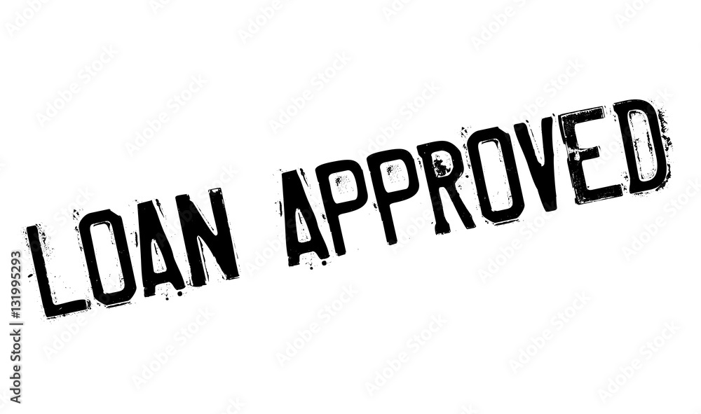 Loan Approved rubber stamp Loan Approved rubber stamp