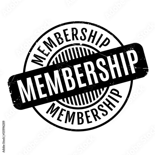 Membership rubber stamp