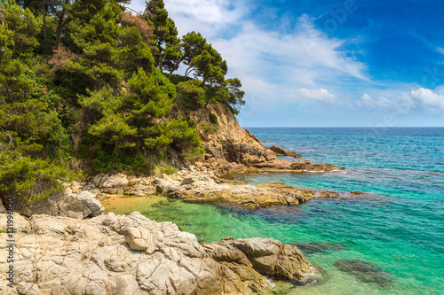 Costa Brava beach, ..Catalonia, Spain © Sergii Figurnyi