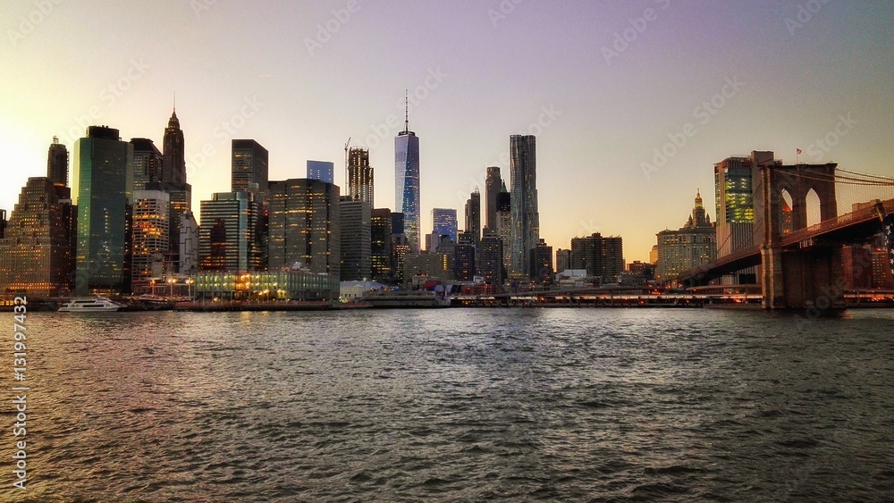 Fototapeta premium Manhattan hdr