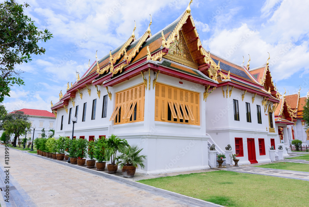The Marble Temple, Wat Benchamabopitr ,Bangkok ,THAILAND