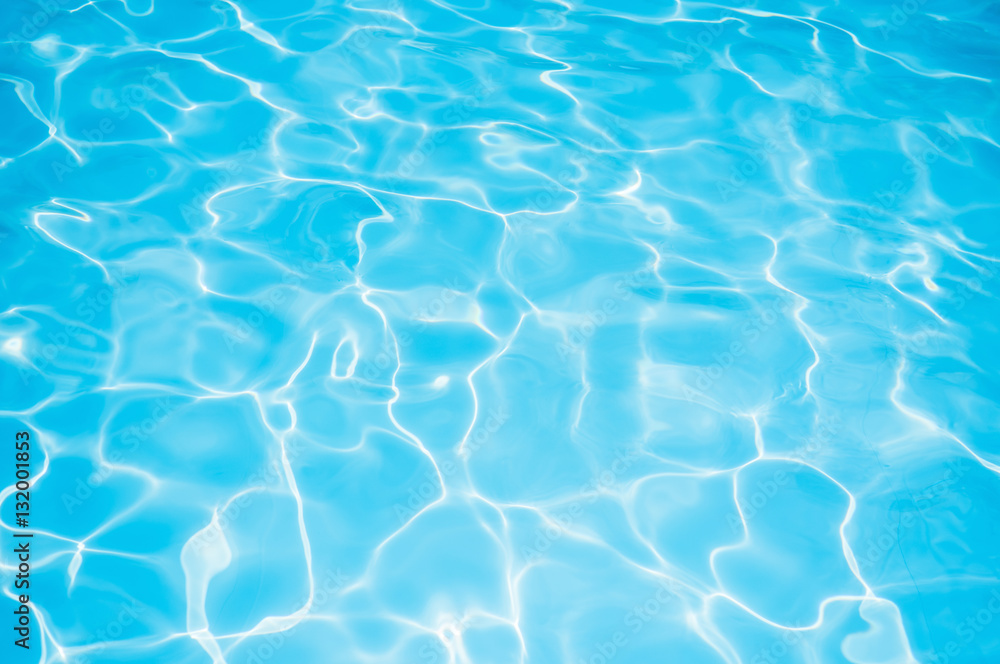 Closeup beautiful ripple water surface in pool for background Closeup beautiful ripple water surface in pool for background