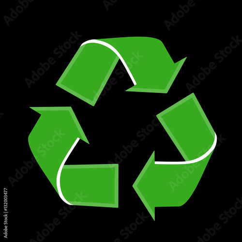 Recycling Logo als Vektorgrafik