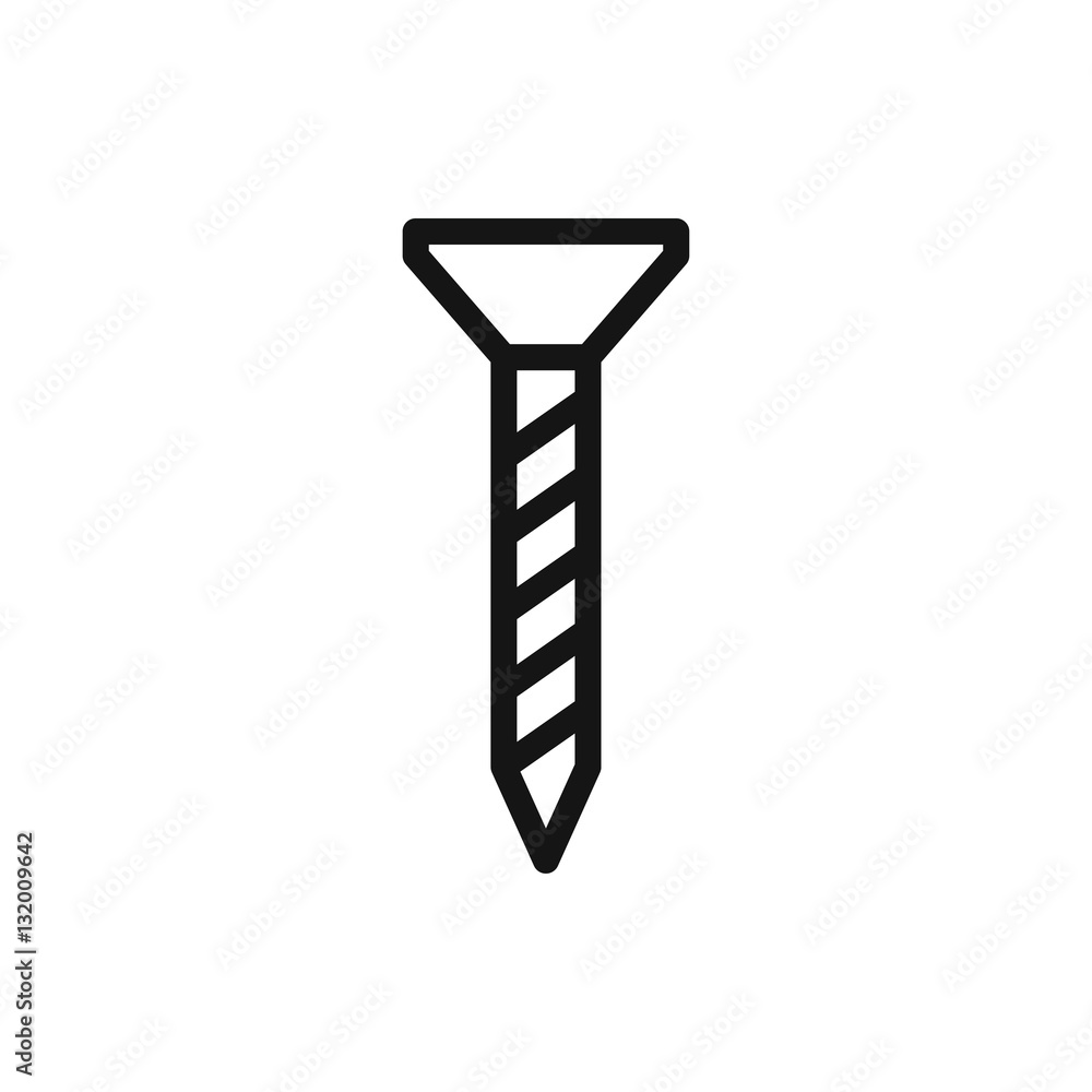 screw icon illustration screw icon illustration