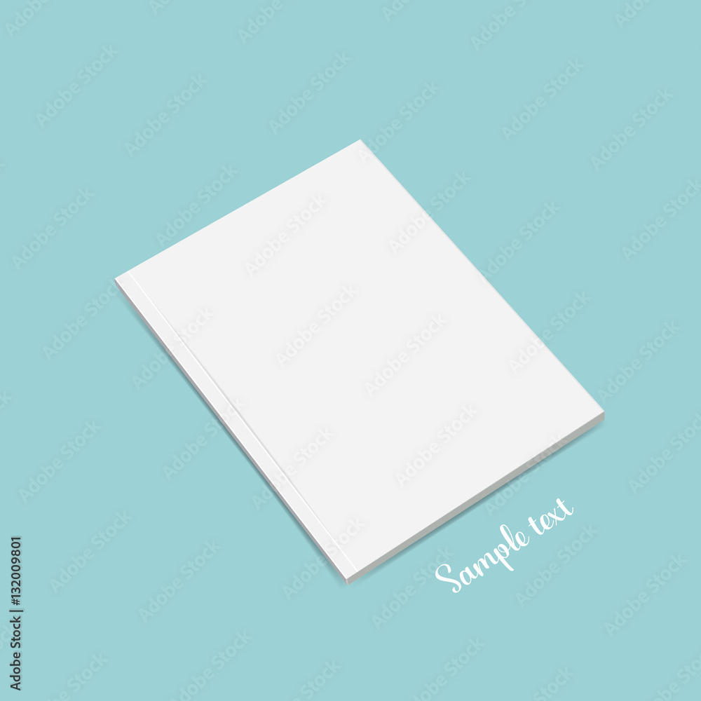 Blank catalog, magazines,book mock up. Vector illustration Blank catalog, magazines,book mock up. Vector illustration
