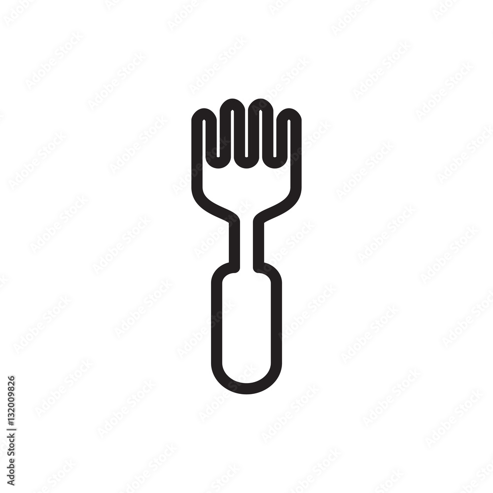 fork icon illustration fork icon illustration