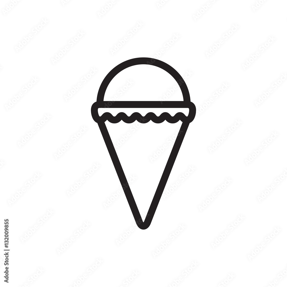 ice cream icon illustration ice cream icon illustration