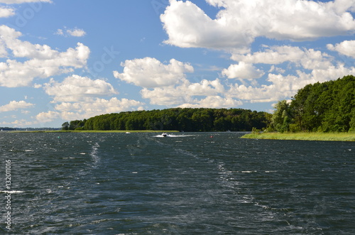 Jezioro Kisajno/The Kisajno Lake, Masuria, Poland photo