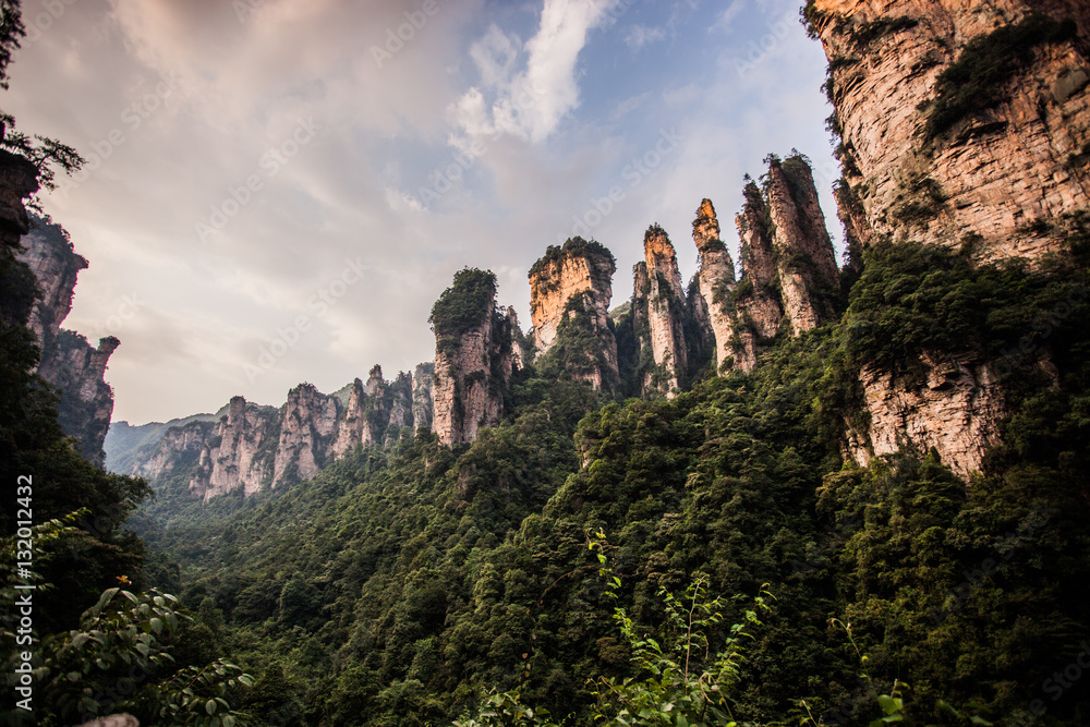 Fotografie Zhangjiajie Karst Pillars