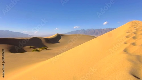 Panoramic video of sand dunes at Death Valley National Park - Nevada - USA photo