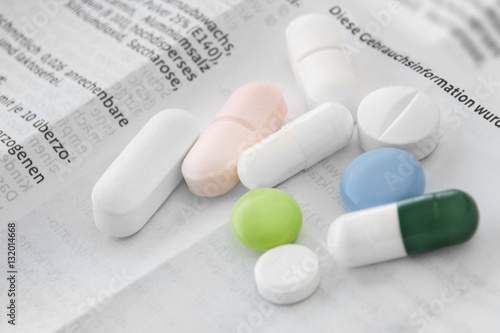 Obraz na płótnie Medizin - Tabletten