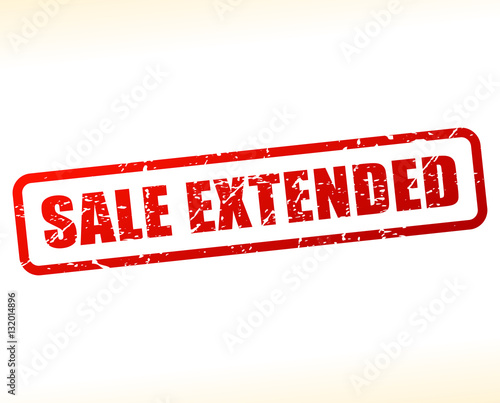 sale extended text buffered