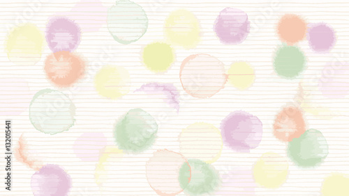 circus candy tone color abstract vector background , look like watercolor drop style