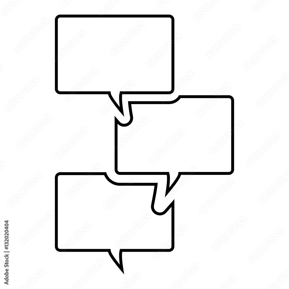 Text message icon - Glyph - Black outline Text message icon - Glyph - Black outline