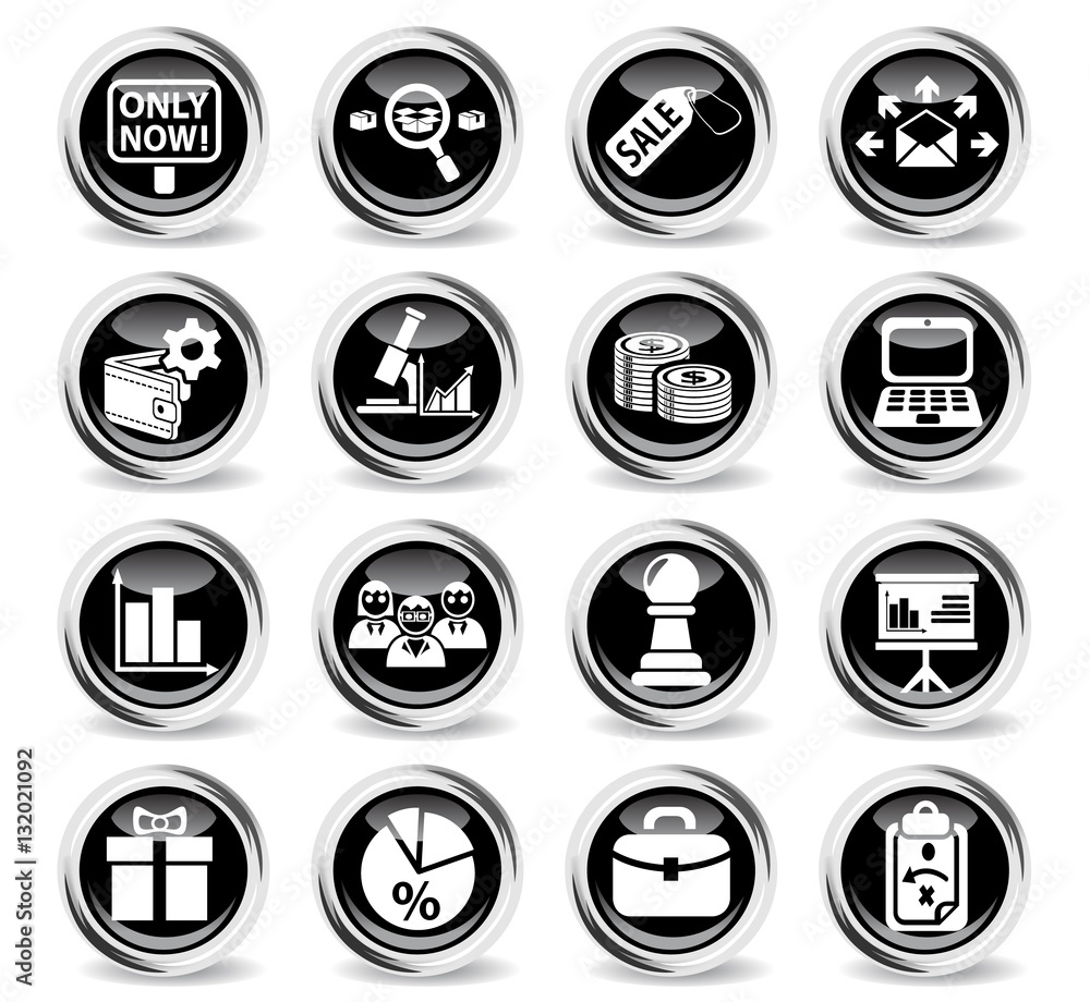 marketing icon set