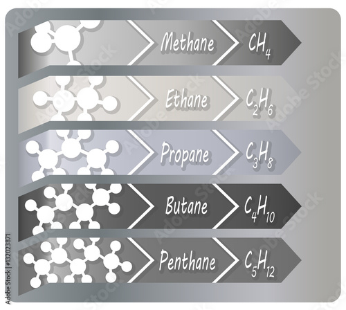 hydrocarbons infographic