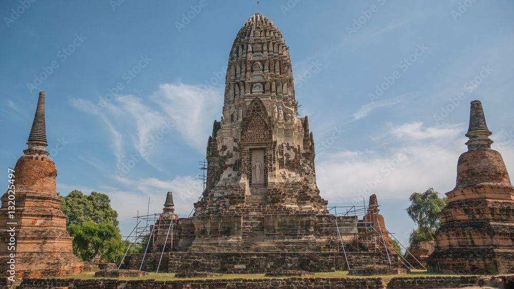 Ancient pagoda in Ayutthaya, Thailand Ancient pagoda in Ayutthaya, Thailand