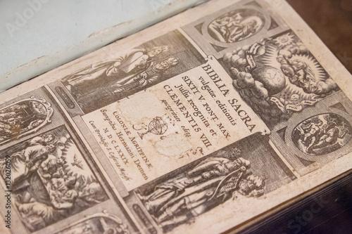 ancient Bible Vulgate