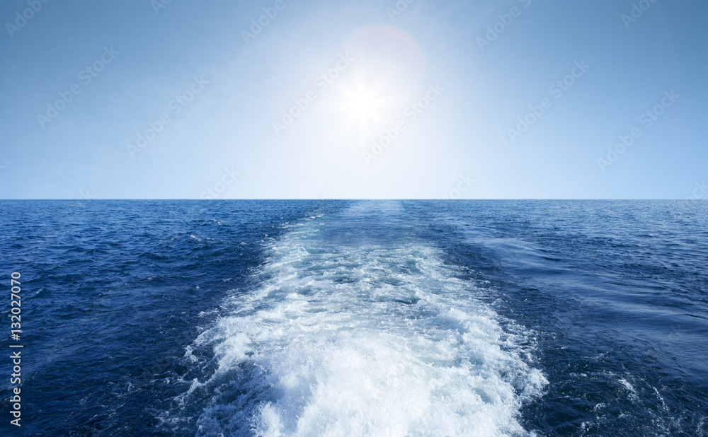Fototapeta premium Kielwasser