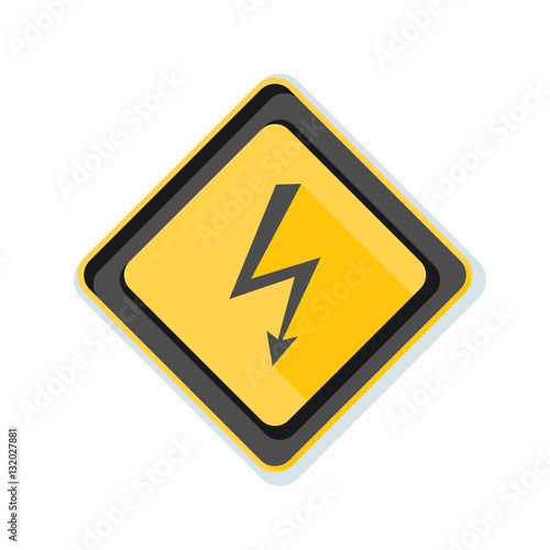 Free Download High Voltage Risk sign - GFXLoad