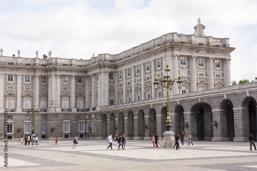 Il palazzo reale di Madrid - Spagna