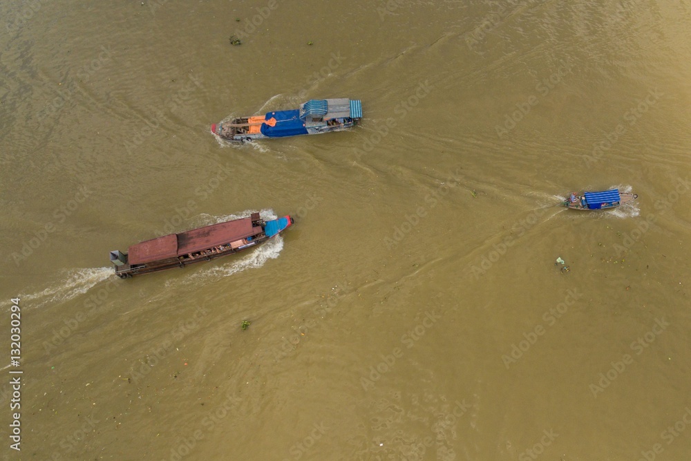 Can Tho City Vietnam Aerial Drone Photo