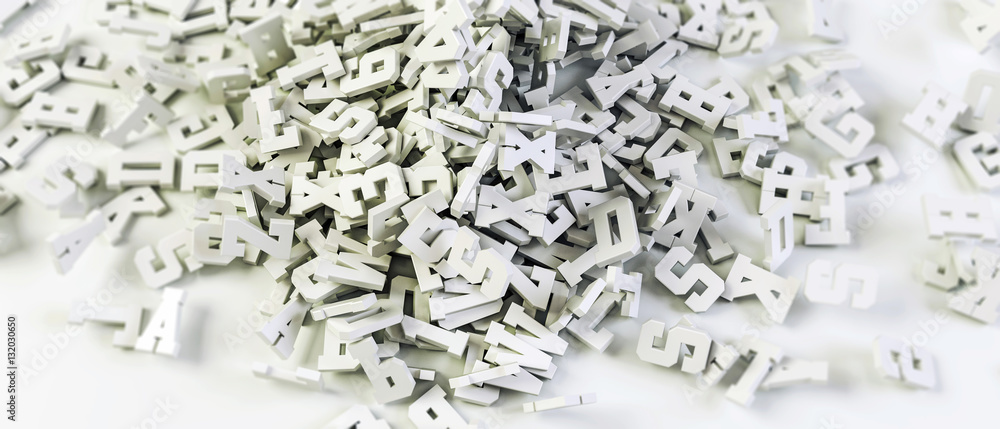 falling letters falling letters