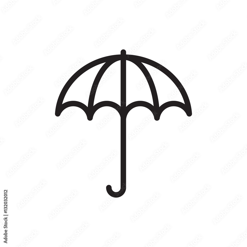 umbrella icon illustration umbrella icon illustration