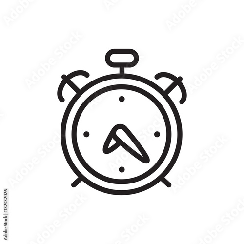 alarm icon illustration