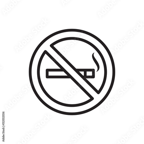 Free Download no smoking icon illustration - GFXLoad