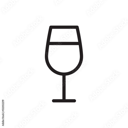 Cocktail icon illustration