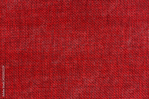 red fabric texture close up background for design
